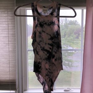 Tie dye bodysuit
